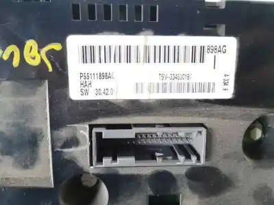 Second-hand car spare part heating / air conditioning control panel for dodge journey 2.0 16v crd cat oem iam references p55111898 ag