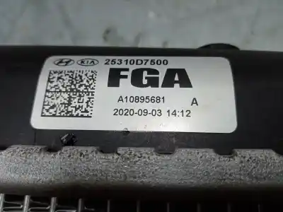 Pezzo di ricambio per auto di seconda mano radiatore d acqua per kia sportage iv (ql, qle) 1.6 gdi riferimenti oem iam 25310d7500