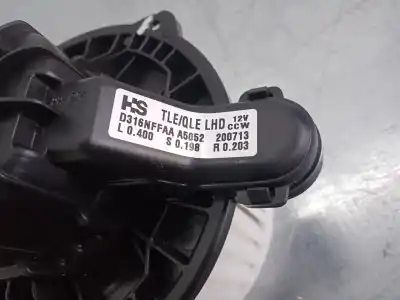 Pezzo di ricambio per auto di seconda mano motore di riscaldamento per kia sportage iv (ql, qle) 1.6 gdi riferimenti oem iam d316nffaaa5052200713
