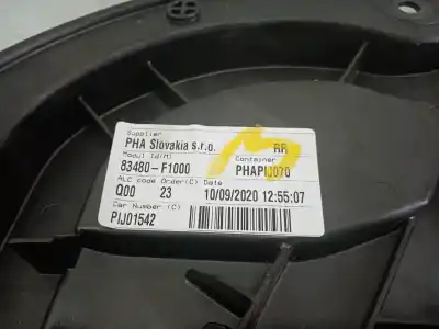 Pezzo di ricambio per auto di seconda mano alzacristalli posteriore destro per kia sportage iv (ql, qle) 1.6 gdi riferimenti oem iam 83480f100