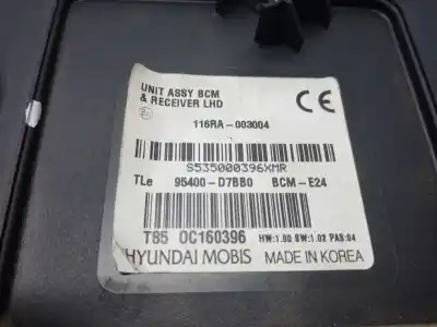 Автозапчасти б/у электронный модуль за hyundai tucson (tl, tle) 1.7 crdi ссылки oem iam 95400d7bb0