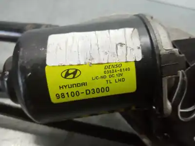 Автозапчасти б/у мотор переднего стеклоочистителя за hyundai tucson (tl, tle) 1.7 crdi ссылки oem iam 98100d3000