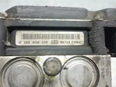 Pièce détachée automobile d'occasion abs (système anti-blocage des roues) pour peugeot 607 (s2) ebano pack références oem iam 0265234052  0265234052