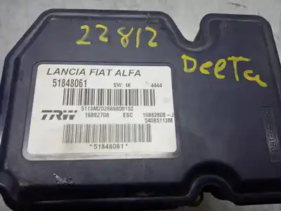 Автозапчастина б/у абс для lancia delta (181) oro посилання на oem iam ht91476376dc 168827087 5113m202689809152