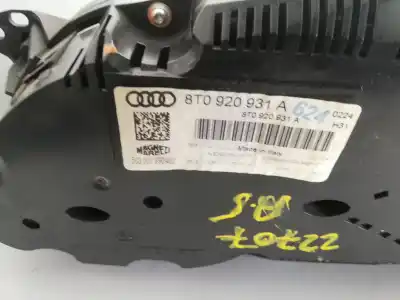 Peça sobressalente para automóvel em segunda mão quadrante por audi a5 coupe (8t) 2.7 tdi referências oem iam 8t0920931a  