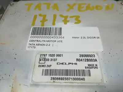 Recambio de automóvil de segunda mano de centralita motor uce para tata xenon 2.2 referencias oem iam 2797 1520 9901  2866923