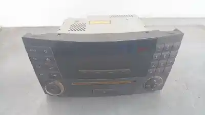 Second-hand car spare part audio system / radio cd for mercedes clase e (bm 211) berlina om 648.961 oem iam references a2118702889  