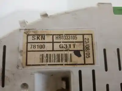 Автозапчастина б/у панель інструментів для honda cr-v (rd8) ex посилання на oem iam hr0333105 g311 78100
