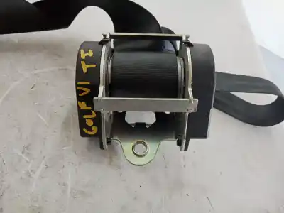 Peça sobressalente para automóvel em segunda mão cinto de segurança traseiro esquerdo por volkswagen golf vi (5k1) 2.0 tdi referências oem iam 7155aj91132