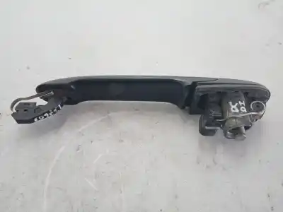 Peça sobressalente para automóvel em segunda mão puxador exterior dianteiro esquerdo por volkswagen golf vi (5k1) 2.0 tdi referências oem iam 