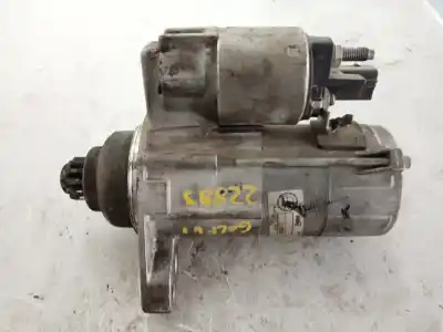 Peça sobressalente para automóvel em segunda mão motor de arranque por volkswagen golf vi (5k1) 2.0 tdi referências oem iam 458389