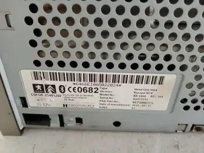 İkinci el araba yedek parçası gps navigasyon sistemi için citroen c5 station wagon exclusive 241 cv / 177 kw oem iam referansları   
