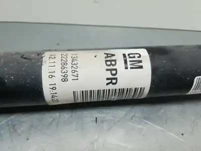 Second-hand car spare part rear left shock absorber for opel corsa e selective oem iam references 13432671  