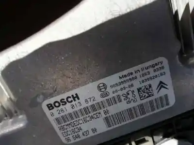 Second-hand car spare part ecu engine control for citroen c4 picasso i monospace (ud_) 1.6 hdi oem iam references 9664843780