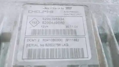 Second-hand car spare part ecu engine control for renault modus confort expression oem iam references 8200398934  8200449080