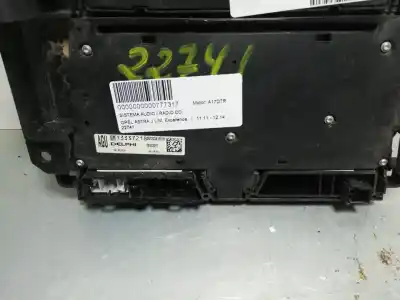 Pezzo di ricambio per auto di seconda mano impianto audio / radio cd per opel astra j lim. excellence riferimenti oem iam 13337218
