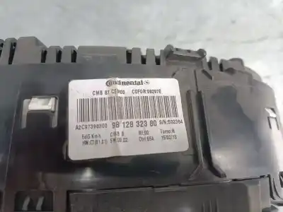Peça sobressalente para automóvel em segunda mão quadrante por citroen c4 lim. feel edition referências oem iam 98 128 323 80  
