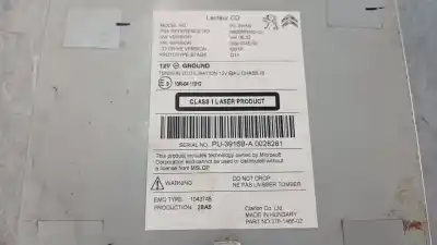 Second-hand car spare part gps navigation system for citroen c4 lim. feel edition oem iam references   