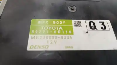 Second-hand car spare part electronic module for toyota yaris active oem iam references 892210d110  mb2380008334