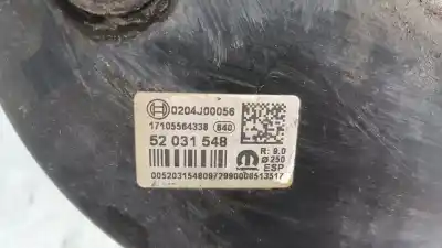 Peça sobressalente para automóvel em segunda mão servo freio por fiat 500 x (334) city cross referências oem iam 0204j00056