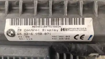 Tweedehands auto-onderdeel multifunctioneel display voor bmw serie 7 (e65/e66) 730d oem iam-referenties 65826950071  