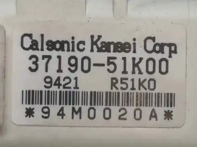 Second-hand car spare part electronic module for opel agila b enjoy oem iam references 37190-51k00  