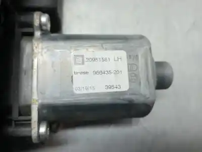Second-hand car spare part driver left window regulator for opel adam rocks ecoflex oem iam references 20951581  