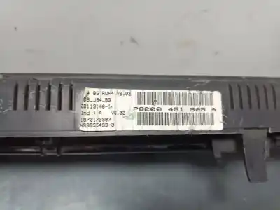 Pièce détachée automobile d'occasion compteur de vitesse tableau de bord pour renault scenic ii 1.9 dci diesel 120 cv / 88 kw références oem iam p8200 451 505a  
