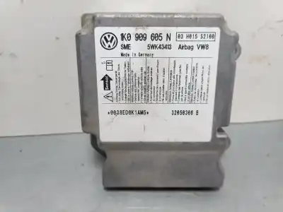 Автозапчастина б/у блок управління подушками безпеки для volkswagen jetta iii (1k2) 1.9 tdi посилання на oem iam 1k0 909 605 n  