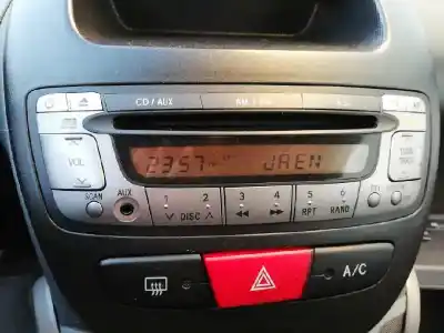 Second-hand car spare part audio system / radio cd for citroen c1 (pm_, pn_) 1.0 oem iam references 