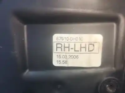 Автозапчастина б/у правий задний огляд для citroen c1 (pm_, pn_) 1.0 посилання на oem iam 879100h010  