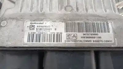 Second-hand car spare part ecu engine control for peugeot 508 access oem iam references 9676760880  