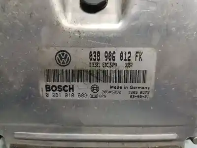 Pezzo di ricambio per auto di seconda mano centralina motore per seat leon (1m1) signo riferimenti oem iam 0 281 010 683  