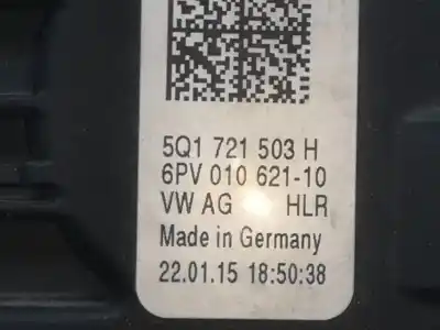 Second-hand car spare part accelerator pedal for seat leon (5f1) i-tech oem iam references   