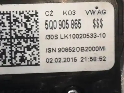 Peça sobressalente para automóvel em segunda mão comutador de ignição por seat leon (5f1) i-tech referências oem iam 