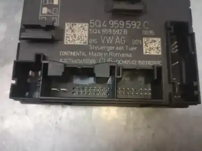 Peça sobressalente para automóvel em segunda mão módulo eletrônico por seat leon (5f1) i-tech referências oem iam 