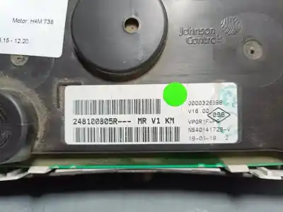 Автозапчастина б/у панель інструментів для dacia dokker access посилання на oem iam 248100805r  