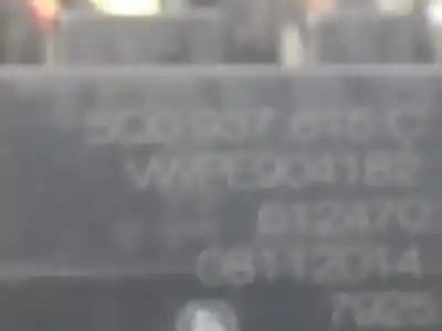 Peça sobressalente para automóvel em segunda mão caixa de fusíveis e relés por seat leon (5f1) i-tech referências oem iam 