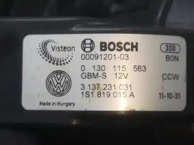 Автозапчасти б/у отопительный двигатель за seat mii (kf1, ke1) 1.0 ссылки oem iam 1s1819015  
