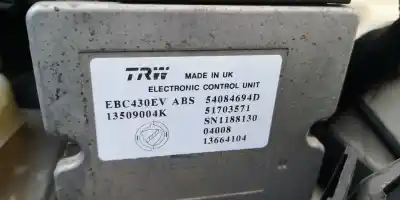 Peça sobressalente para automóvel em segunda mão abs por lancia ypsilon (101) 1.2 8v referências oem iam 54084694  13509004k