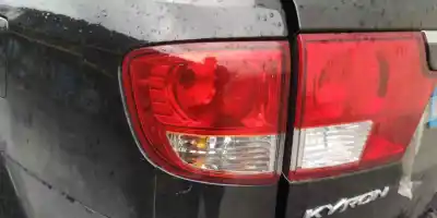 Peça sobressalente para automóvel em segunda mão farolim traseiro esquerdo por ssangyong kyron 200 xdi limited referências oem iam 