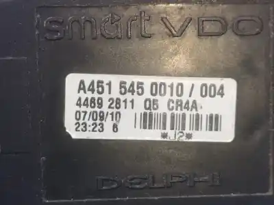 Автозапчасти б/у прерывный контроль за smart fortwo cabrio 1.0 cat ссылки oem iam 4515450010  