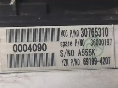 Peça sobressalente para automóvel em segunda mão quadrante por volvo c30 (533) 2.0 d referências oem iam 30765310  