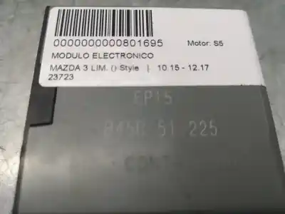Автозапчастина б/у електронний модуль для mazda 3 lim. () style посилання на oem iam b45b51225  