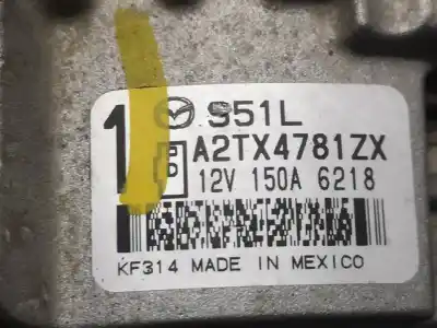 Автозапчастина б/у генератор для mazda 3 lim. () style посилання на oem iam a2tx4781zx