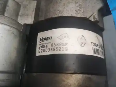 Peça sobressalente para automóvel em segunda mão motor de arranque por dacia sandero ambiance referências oem iam 