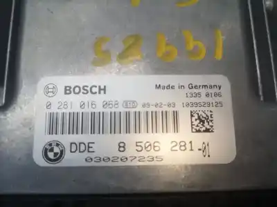 Second-hand car spare part ecu engine control for bmw serie 1 berlina (e81/e87) 116d oem iam references 850628101  0281016068