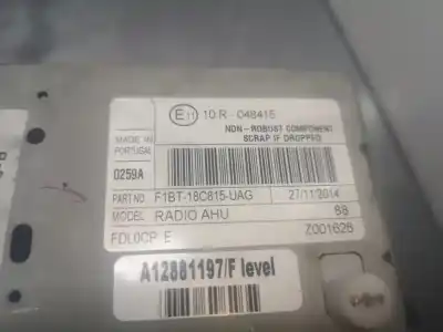 Second-hand car spare part gps navigation system for ford focus lim. business oem iam references dm5t14f239  