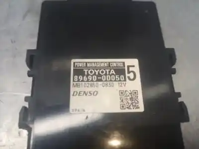 Second-hand car spare part electronic module for toyota yaris active oem iam references 896900d050  