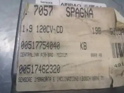 Pezzo di ricambio per auto di seconda mano centralina airbag per fiat bravo (198) 1.9 16v dynamic multijet riferimenti oem iam 517462320  
